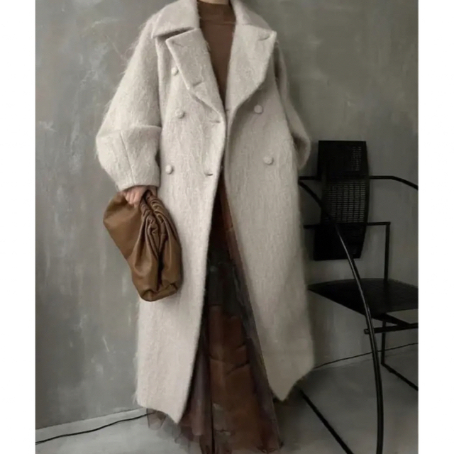 2022新発 Ameri VINTAGE - AMERI DEFORMATION COLLAR SHAGGY COAT
