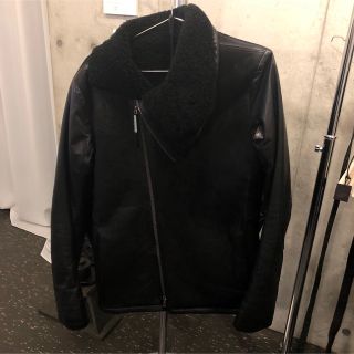 リックオウエンス(Rick Owens)のISAACSELLAM アイザックセラム ムートンダウン(レザージャケット)