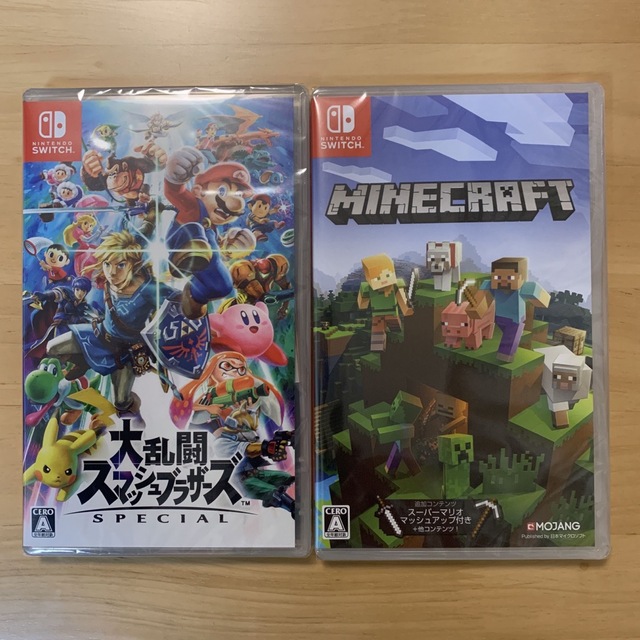 Minecraft Switch 未開封２本セット