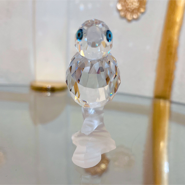 SWAROVSKI スワロフスキー 1992年 廃盤品 置物 鳥 カワセミ