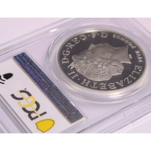 ロイヤルミ 2008年PCGS69イギリス５ポンド by wzmww shop｜ラクマ