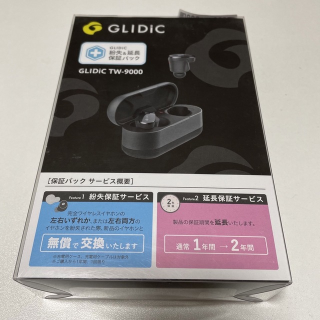 GLIDiC TW-9000 SB-WS91-MRTWH/BK - ヘッドフォン/イヤフォン