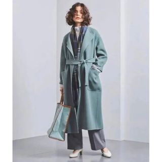 ユナイテッドアローズ(UNITED ARROWS)の【美品】 36サイズ　リバーコート(ロングコート)