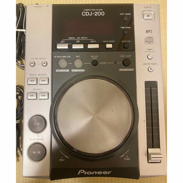 Pioneer(パイオニア)の【送料無料】パイオニア CDJ-200 楽器のDJ機器(CDJ)の商品写真