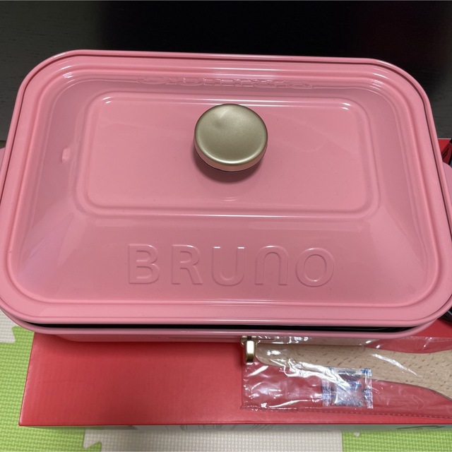 BRUNO(ブルーノ)のBRUNO コンパクトホットプレート スマホ/家電/カメラの調理家電(調理機器)の商品写真