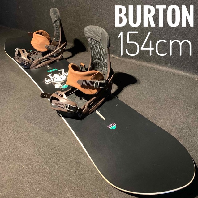 匿名配送】 スノーボード 2点セット 154cm burton est-