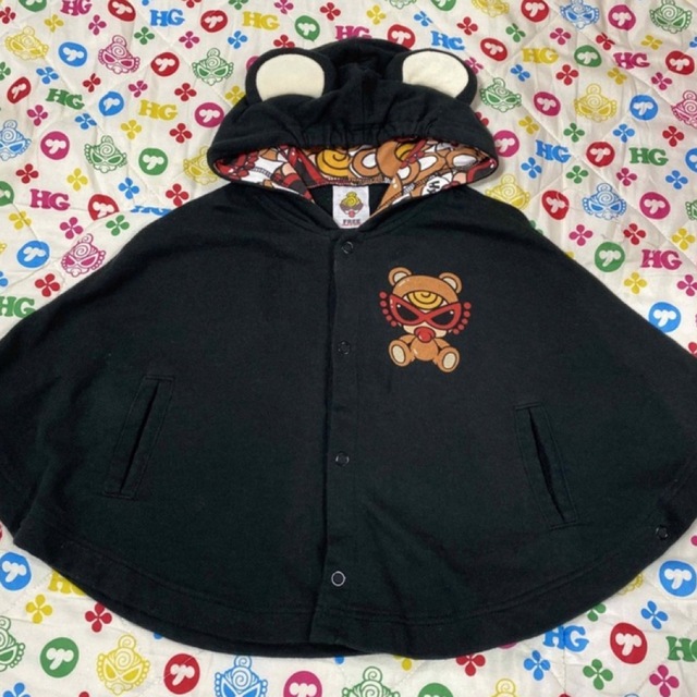 HYSTERIC MINI(ヒステリックミニ)のヒステリックミニ テディセット キッズ/ベビー/マタニティのキッズ服女の子用(90cm~)(Tシャツ/カットソー)の商品写真