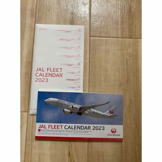 ジャル(ニホンコウクウ)(JAL(日本航空))のJAL FLEET CALENDAR 2023 卓上カレンダー 新品(カレンダー/スケジュール)