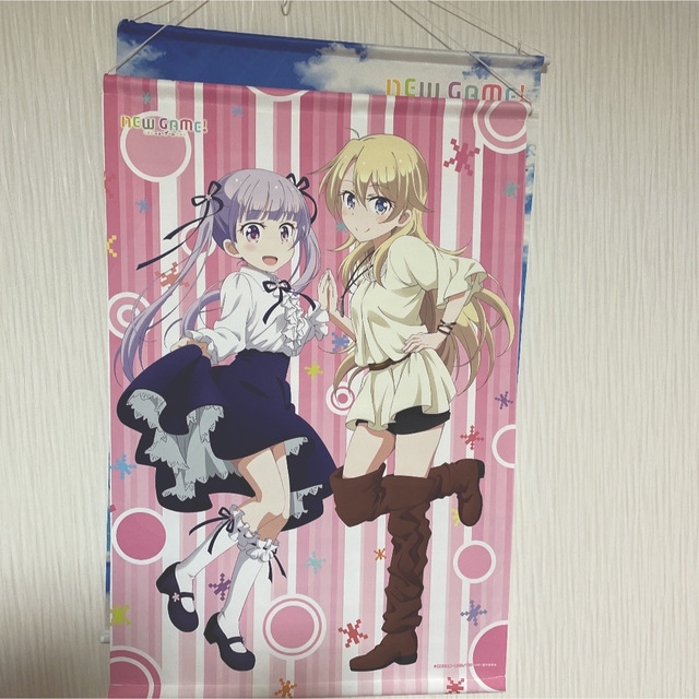 NEW GAME! 涼風青葉 八神コウ 青葉&桜ねね B2タペストリー NEW GAME! 涼風青葉 八神コウ 青葉&桜ねね B2タペストリー