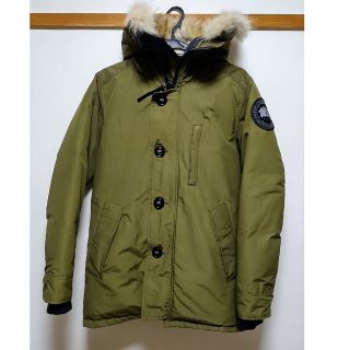 カナダグース(CANADA GOOSE)のカナダグース　キングストン　ブラックディスク　別注　XS(ダウンジャケット)