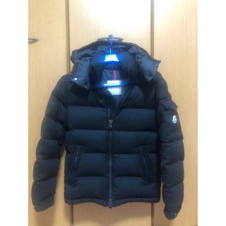 モンクレール(MONCLER)の美品！完売ブラック希少サイズ　モンクレール　モンジュネーブル　ダウンジャケット(ダウンジャケット)