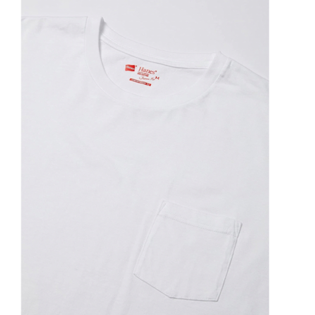 Hanes(ヘインズ)のヘインズ 半袖Tシャツ ポケット付き(2枚組)  Japan Fit メンズ メンズのトップス(Tシャツ/カットソー(半袖/袖なし))の商品写真