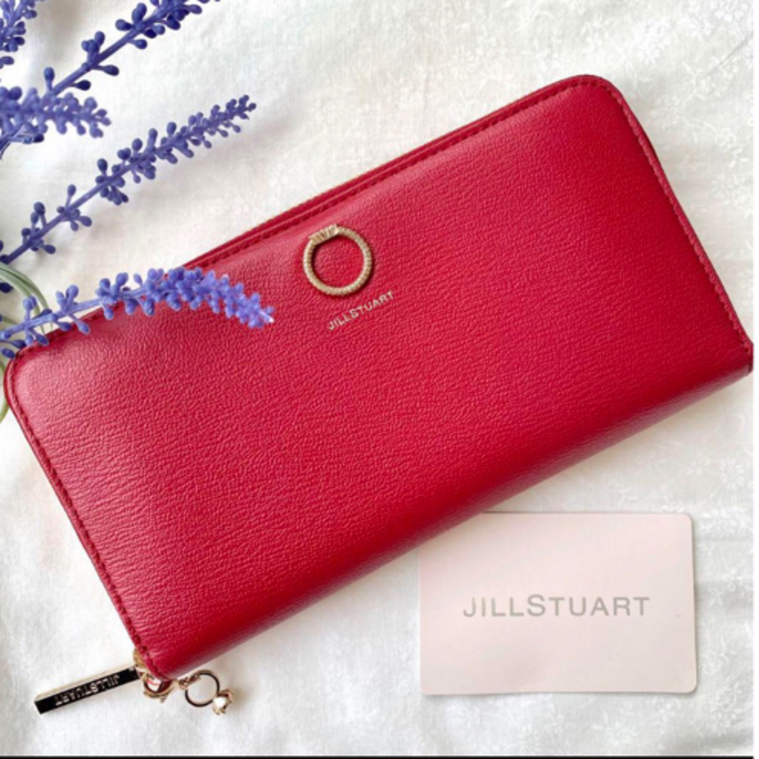 【新品】JILLSTUART 長財布 エターナル レッド　赤　ローズレッド