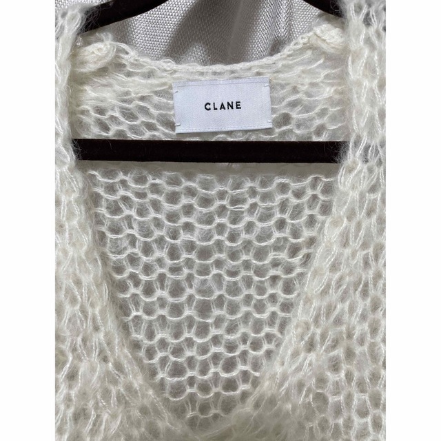 お値下げ⭐︎CLANE クラネ　ニット　ホワイト　美品 2