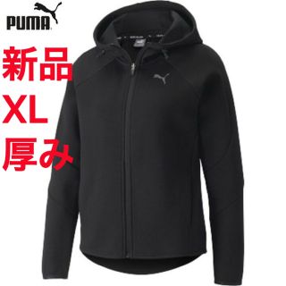 プーマ(PUMA)の新品XL ウィメンズ EVOSTRIPE フルジップ フーディー 厚みパーカー(パーカー)