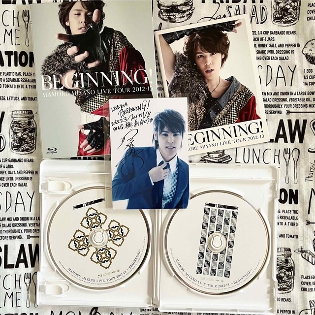 宮野真守 マモ LIVE コンサート BD BEGINNING 特典 ブロマイド | www