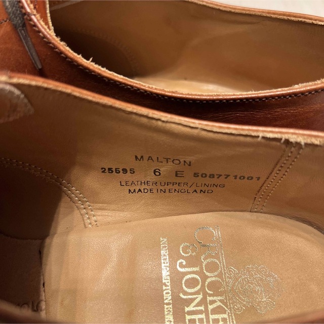 Crockett&Jones(クロケットアンドジョーンズ)のクロケット＆ジョーンズ（Crockett&Jones）MALTON 6E メンズの靴/シューズ(ドレス/ビジネス)の商品写真