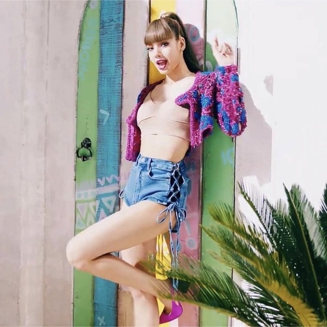 ☆最終SALE☆BLACKPINK LISA MV 着用 デニム ポニーストーン | tspea.org