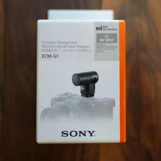 ソニー(SONY)のソニー SONY ショットガンマイクロホン ECM-G1(その他)