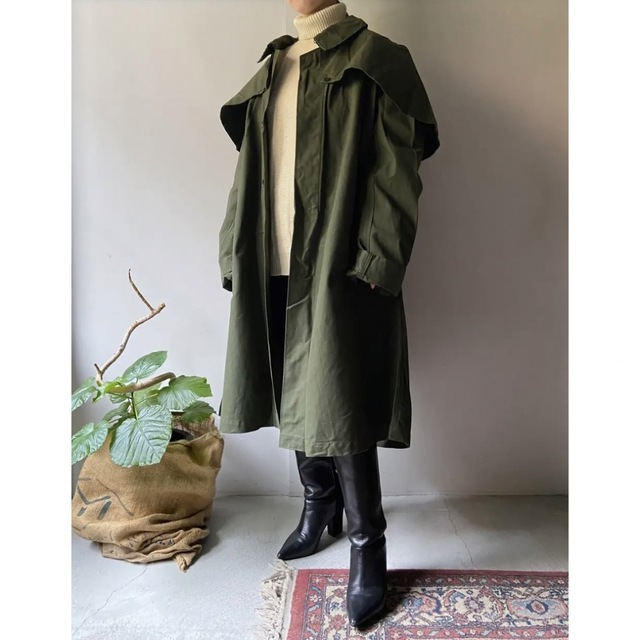 フランス軍 50-60年代製 デッドストックフロックコート 50s 60s-