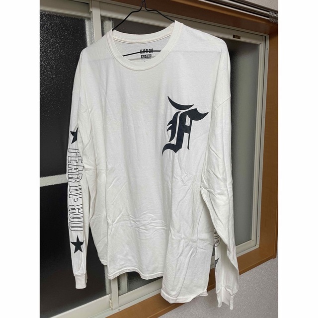 FEAR OF GOD long sleeve tee ロンティー　超希少Tシャツ/カットソー(七分/長袖)