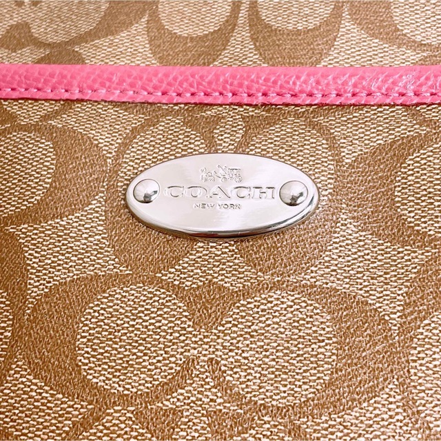 COACH ショルダーバッグ シグネチャー レザー f34938 2