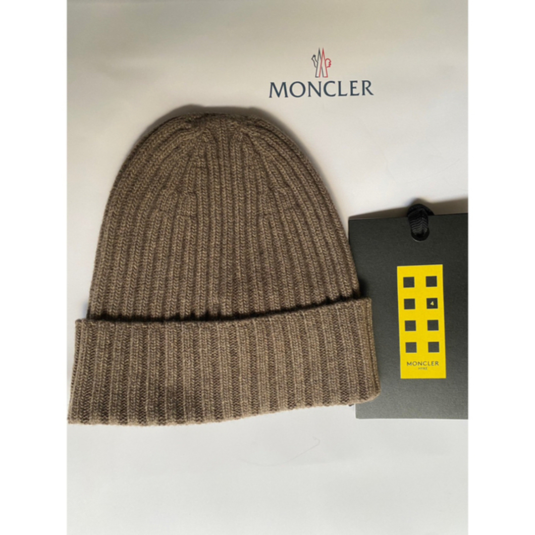 新品MONCLER モンクレール GENIUS HYKEハイク ニットキャップ 【再入荷