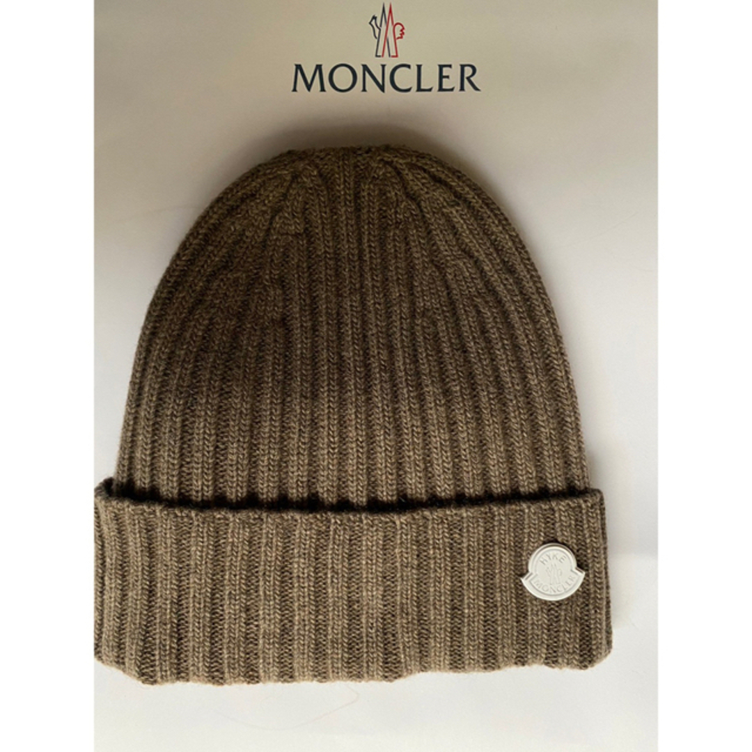 MONCLER(モンクレール)の新品MONCLER モンクレール GENIUS HYKEハイク ニットキャップ レディースの帽子(ニット帽/ビーニー)の商品写真