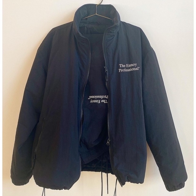 配送日指定可 ennoy エンノイ nylon padded jacket 中綿