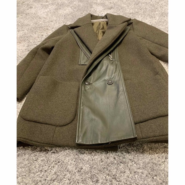 ○USED○FULLNELSON オーバーサイズ ウール コート-