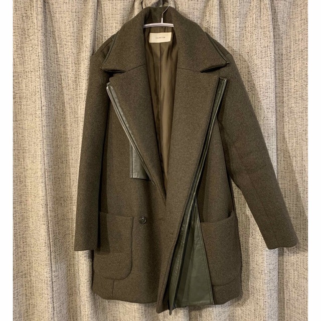 ○USED○FULLNELSON オーバーサイズ ウール コート レディース
