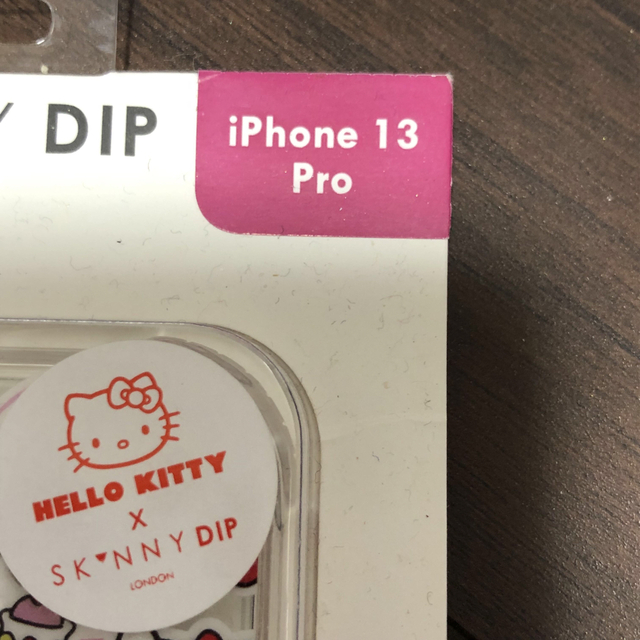 SKINNYDIP(スキニーディップ)のSKINNY DIP×HELLO KITTY(iPhone13Pro対応◎)新品 スマホ/家電/カメラのスマホアクセサリー(iPhoneケース)の商品写真