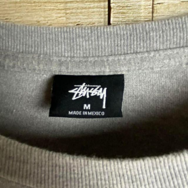 《両面王冠ロゴ》stussy☆ステューシー☆L☆SSリンク☆太アーム☆ゆるダボ