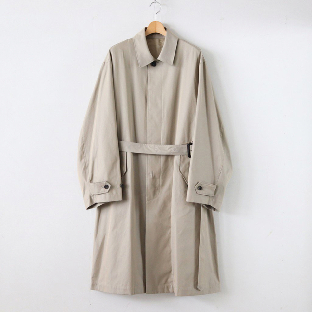 最終決算 stein stein SLEEVE OVER FOUNDATION COAT ステンカラーコート 21SS kolor dover限定アシンメトリーコート サイズ2 ネイビー