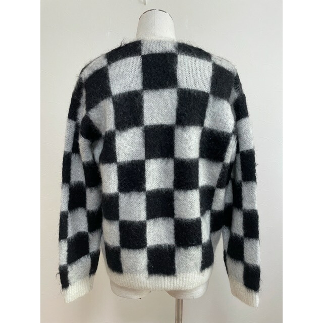 Needles(ニードルス)のneedles/ニードルス FK231 Mohair Cardigan-Checkered モヘア カーディガン【中古】【007】 メンズのトップス(カーディガン)の商品写真