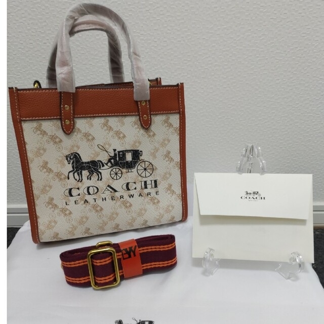 COACH - COACH コーチ トートバッグ ハンドバッグ 馬 ホースアンド ...