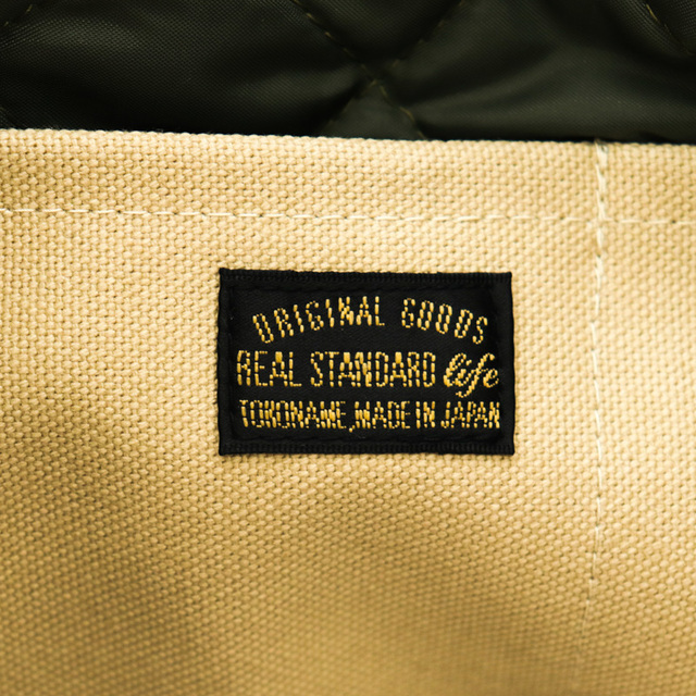 リアルスタンダードライフ トートバッグ ショルダーバッグ 2way 日本製 キャンバス 鞄 レディース ベージュ REAL STANDARD LIFE 2