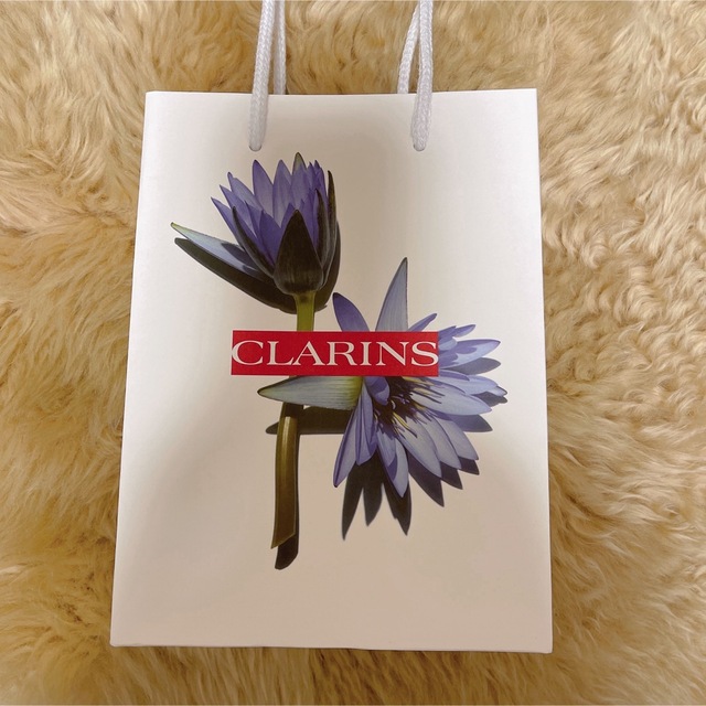 CLARINS(クラランス)の♡クラランス♡CLARINS ショップ袋 1枚 おまけ付き レディースのバッグ(ショップ袋)の商品写真