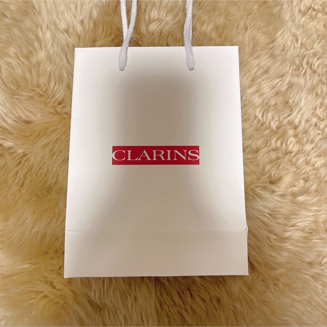 CLARINS(クラランス)の♡クラランス♡CLARINS ショップ袋 1枚 おまけ付き レディースのバッグ(ショップ袋)の商品写真