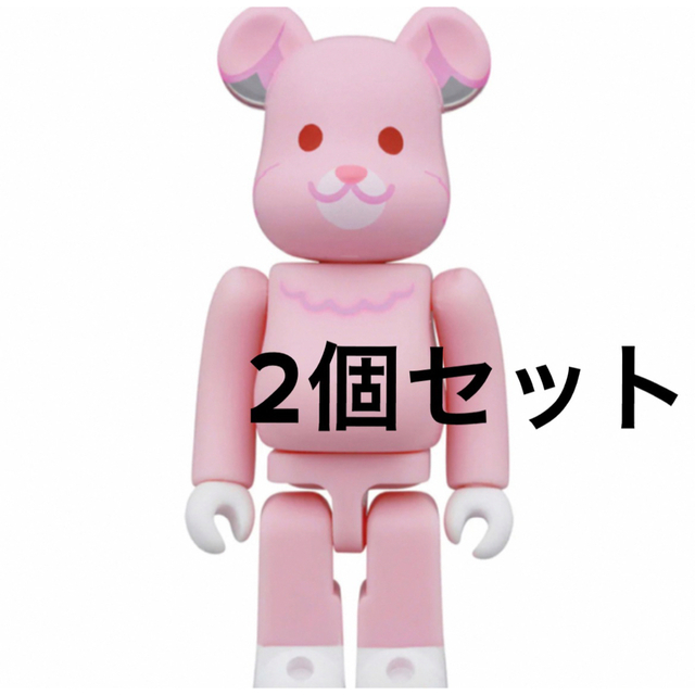 メッキBE@RBRICK 干支 卯 100％ 2個セット