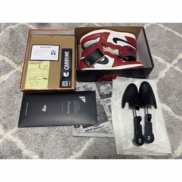 【28cm】Air jordan1  lost & found Chicago中国