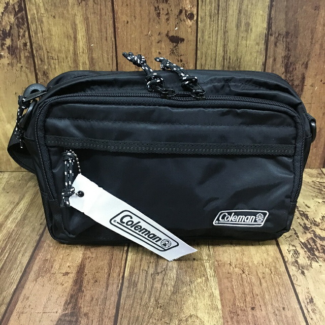 Coleman(コールマン)のColeman コールマン 2WAY WALKER POUCH ウォーカーポーチ ボディバッグ ウエストポーチ ショルダーバッグ ブラック 2000032876【中古】【004】 メンズのバッグ(ボディーバッグ)の商品写真