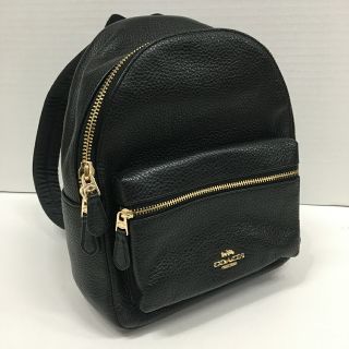 コーチ(COACH)のCOACH コーチ ミニチャーリー バックパック F28995【中古】【004】(リュック/バックパック)