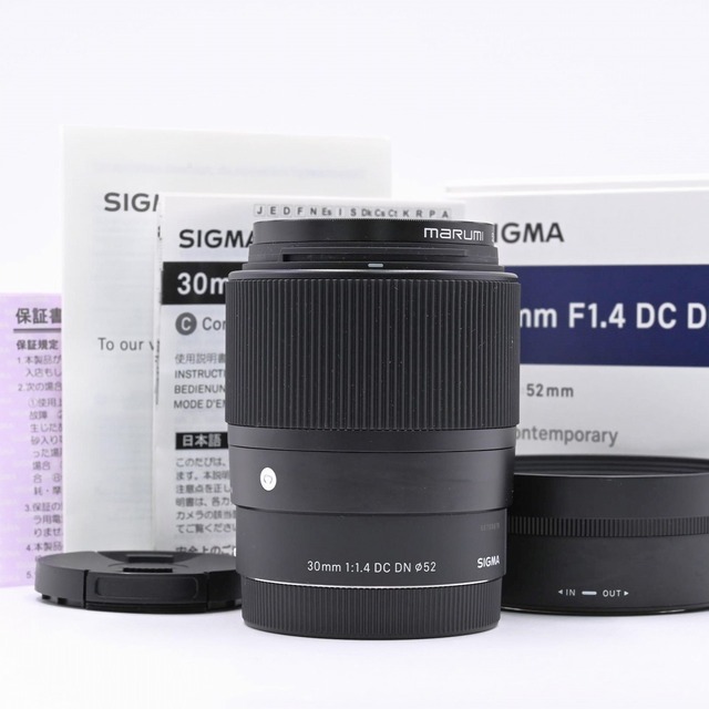 SIGMA 30mm F1.4 DC DN Contemporary 新品未開封