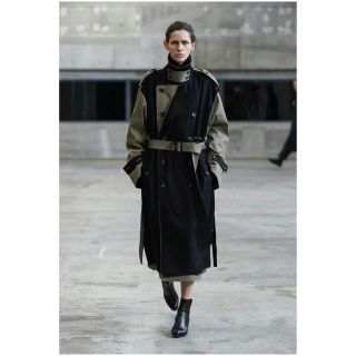 シュタイン(stein)のOVERSIZED DOUBLE LAPELLED TRENCH COAT (トレンチコート)