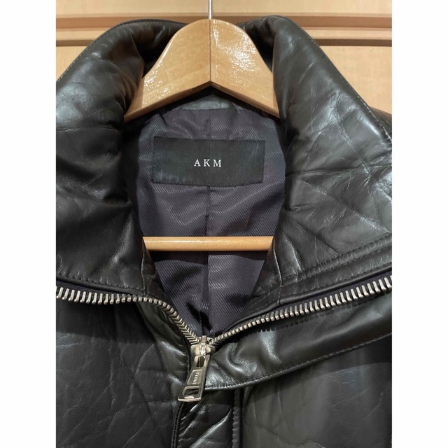 AKM(エイケイエム)のAKM シングルライダース メンズのジャケット/アウター(ライダースジャケット)の商品写真