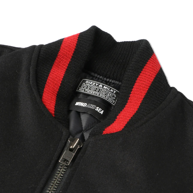 HYSTERIC GLAMOUR x WDS VARSITY JACKET - www.ecotours-of-oregon.com