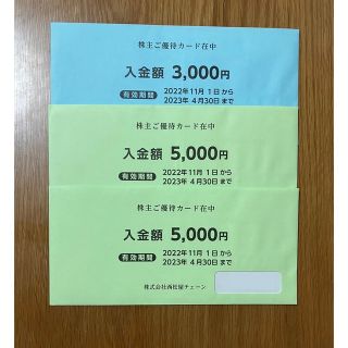 ニシマツヤ(西松屋)の西松屋 株主優待 13000円(ショッピング)