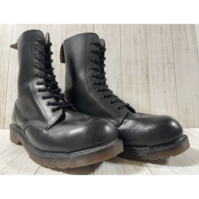 Dr.Martens(ドクターマーチン)のレアモデル　ドクターマーチン☆☆イングランド☆☆スチールトゥ１０ホール メンズの靴/シューズ(ブーツ)の商品写真