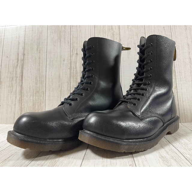 Dr.Martens(ドクターマーチン)のレアモデル　ドクターマーチン☆☆イングランド☆☆スチールトゥ１０ホール メンズの靴/シューズ(ブーツ)の商品写真